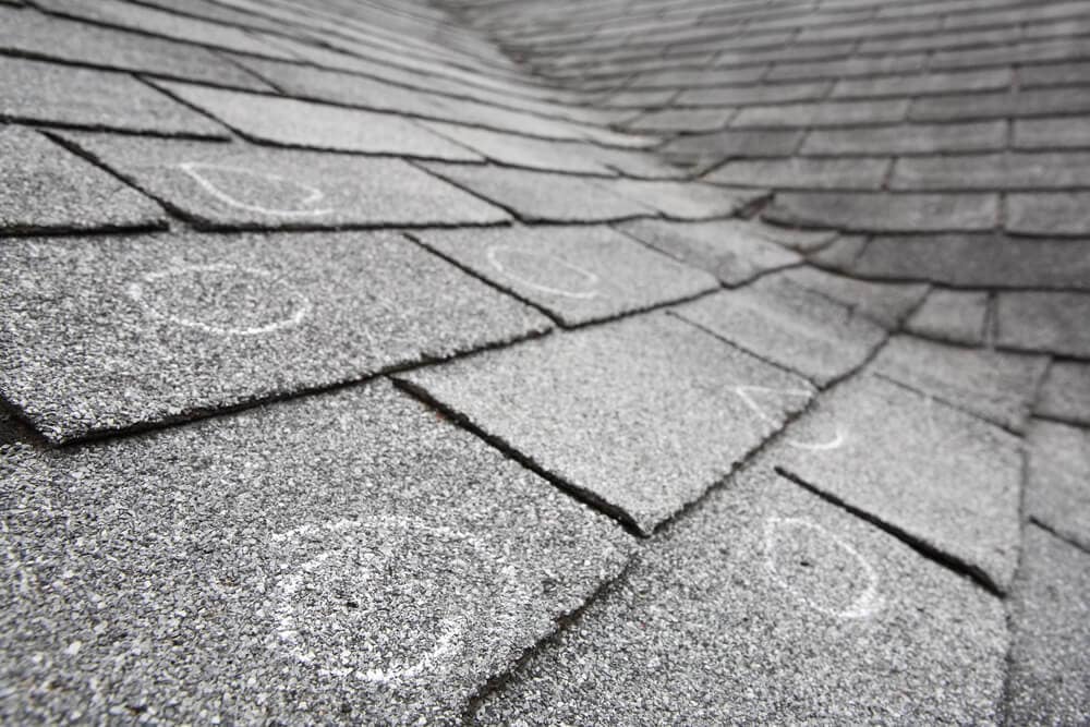 roof damage caused by hail